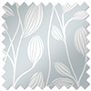 Leaf Motif, Pale Blue - Roller Blind